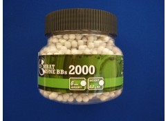 Kuličky 0,20g 2000ks CombatZone Box bílé